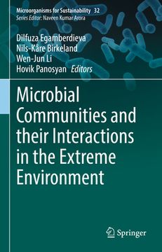 portada Microbial Communities and Their Interactions in the Extreme Environment (in English)
