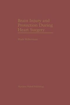 portada Brain Injury and Protection During Heart Surgery (in English)