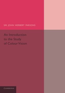 portada An Introduction to the Study of Colour Vision (en Inglés)