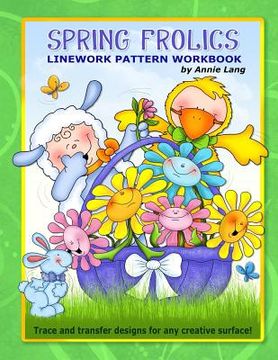 portada Spring Frolics: Linework Pattern Workbook