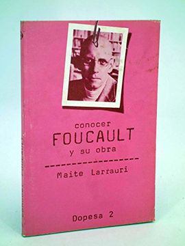 portada Conocer Foucault y su Obra