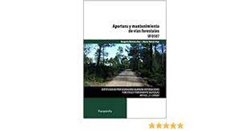 portada Apertura y Mantenimiento de Vías Forestales (cp - Certificado Profesionalidad) (in Spanish)