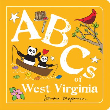 portada Abcs of West Virginia: An Alphabet Book of Love, Family, and Togetherness (Abcs Regional) (en Inglés)