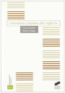 portada Literatura catalana del siglo XX