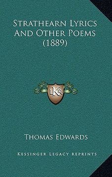 portada strathearn lyrics and other poems (1889) (in English)