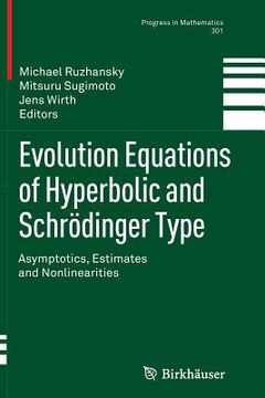portada Evolution Equations of Hyperbolic and Schrödinger Type: Asymptotics, Estimates and Nonlinearities (in English)