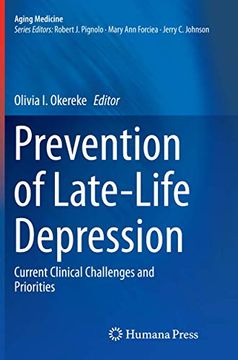 portada Prevention of Late-Life Depression: Current Clinical Challenges and Priorities (in English)