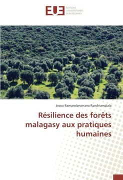 portada Résilience des forêts malagasy aux pratiques humaines (French Edition)