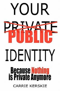 portada your public identity (en Inglés)