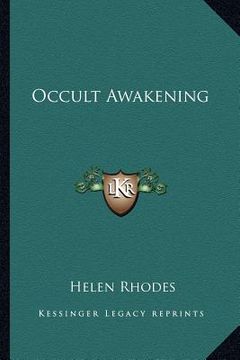 portada occult awakening (in English)
