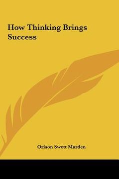 portada how thinking brings success (en Inglés)