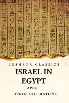 portada Israel in Egypt A Poem (en Inglés)