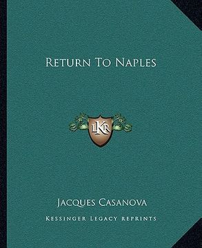 portada return to naples (en Inglés)
