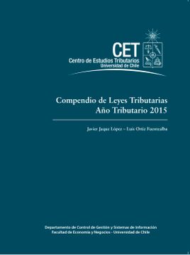 portada Compendio de Leyes Tributarias (in Spanish)