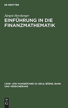 portada Einführung in die Finanzmathematik (Lehr- und Handb Cher zu Geld, b Rse, Bank und Versicherung) (en Alemán)