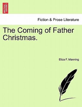 portada the coming of father christmas. (in English)