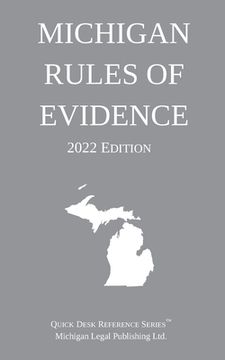 portada Michigan Rules of Evidence; 2022 Edition (in English)