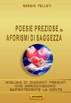 portada Poesie Preziose & Aforismi Di Saggezza: Migliaia Di Diamanti Pregiati Che Arricchiscono Sapientemente La Mente (en Italiano)