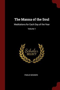 portada The Manna of the Soul: Meditations for Each Day of the Year; Volume 1