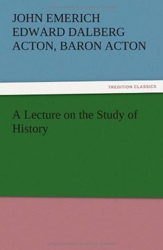 portada A Lecture on the Study of History (in English)
