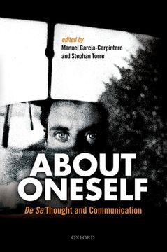 portada About Oneself: De se Thought and Communication (en Inglés)