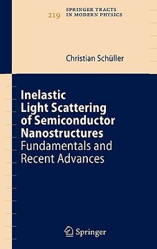portada inelastic light scattering of semiconductor nanostructures: fundamentals and recent advances (en Inglés)
