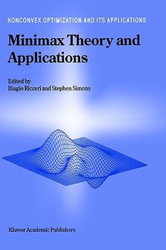 portada minimax theory and applications (en Inglés)