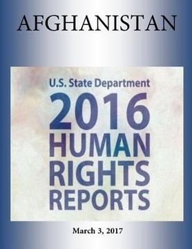 portada AFGHANISTAN 2016 HUMAN RIGHTS Report