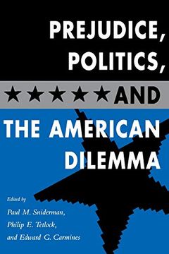 portada Prejudice, Politics, and the American Dilemma (en Inglés)