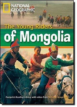 portada The Young Riders of Mongolia: A2 (Footprint Reading Library) (en Inglés)