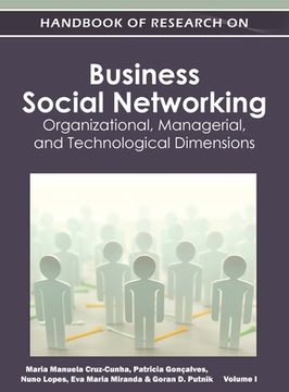 portada Handbook of Research on Business Social Networking: Organizational, Managerial, and Technological Dimensions(Vol 1) (en Inglés)