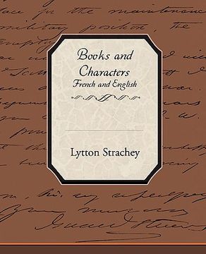 portada books and characters french and english (en Inglés)