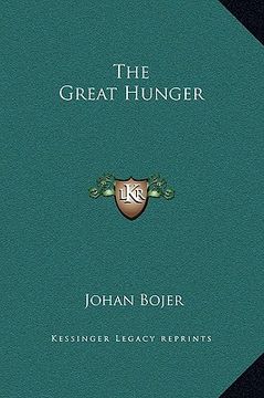 portada the great hunger (in English)