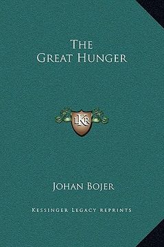 portada the great hunger (en Inglés)