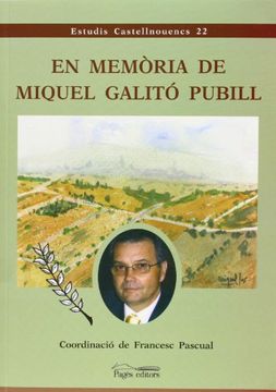 portada En memòria de Miquel Galitó Pubill (en Catalá)