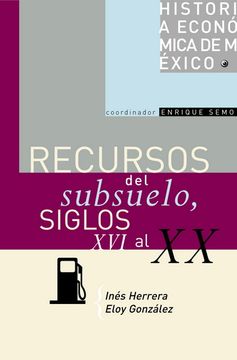 portada Recursos del Subsuelo, Siglos xvi al xx (in Spanish)