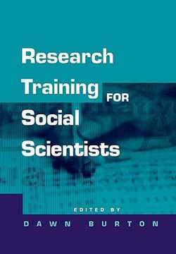 portada research training for social scientists: a handbook for postgraduate researchers (en Inglés)