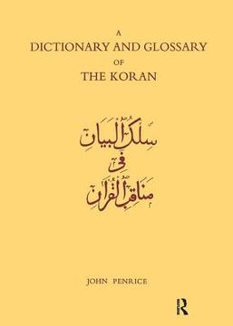 portada Dictionary and Glossary of the Koran: In Arabic and English (in English)