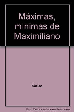 portada Máximas, Mínimas de Maximiliano