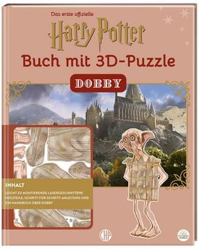 portada Harry Potter - Dobby - das Offizielle Buch mit 3D-Puzzle Fan-Art (en Alemán)