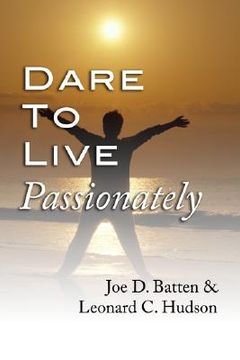 portada dare to live passionately (in English)