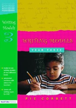 portada writing models year 3 (en Inglés)