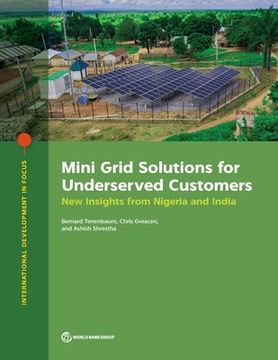 portada Mini Grid Solutions for Underserved Customers (en Inglés)