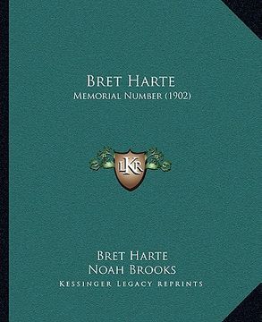 portada bret harte: memorial number (1902) (in English)