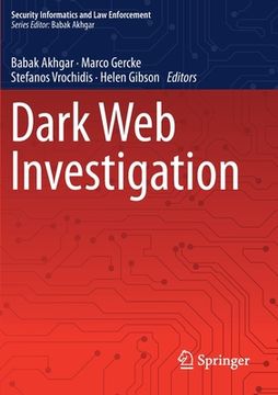 portada Dark Web Investigation (en Inglés)