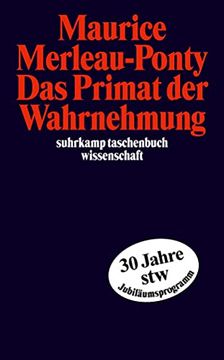 portada Das Primat der Wahrnehmung (en Alemán)