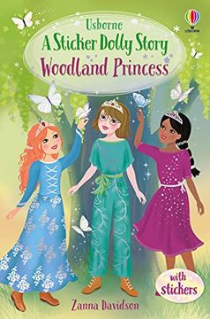 portada Woodland Princess - Sticker Dolly Story (Sticker Dolly Stories) (en Inglés)