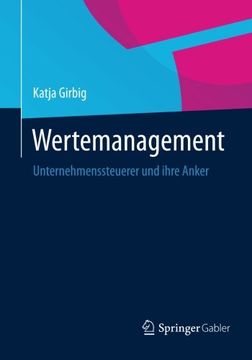 portada Wertemanagement: Unternehmenssteuerer und Ihre Anker (in German)