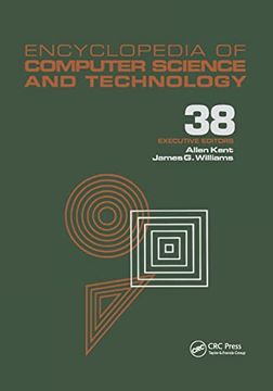 portada Encyclopedia of Computer Science and Technology: Volume 38 - Supplement 23: Algorithms for Designing Multimedia Storage Servers to Models and. Science and Technology Encyclopedia) 