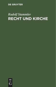 portada Recht und Kirche (en Alemán)